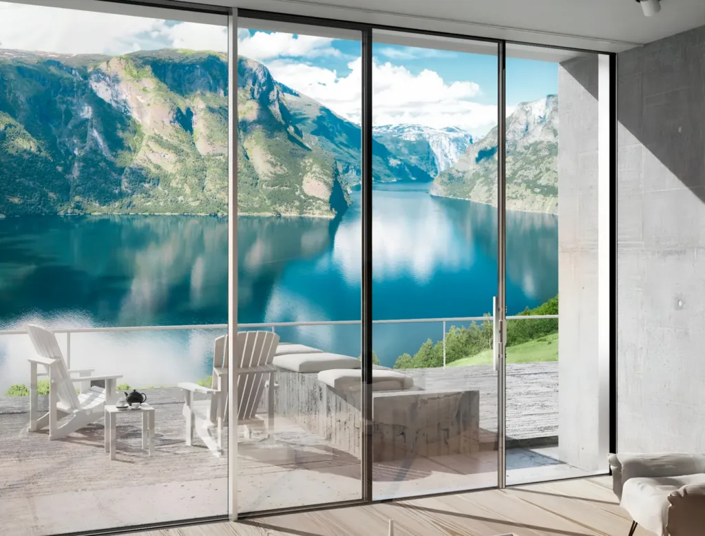 Motorized Glass Doors in Las Vegas | Smart Home Living by Raven]
