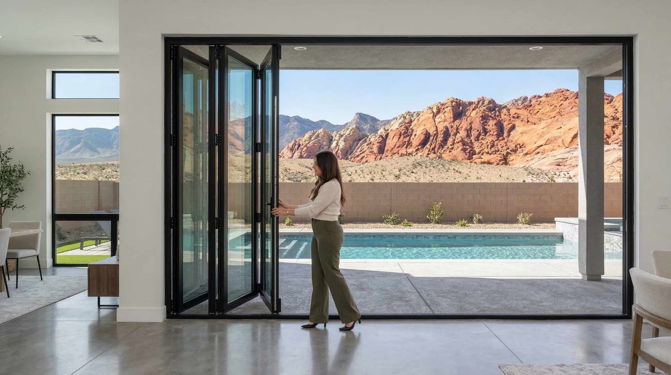 accordion-glass-door bi-fold doors ideas